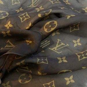 Louis Vuitton Square Silk Scarf